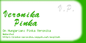 veronika pinka business card